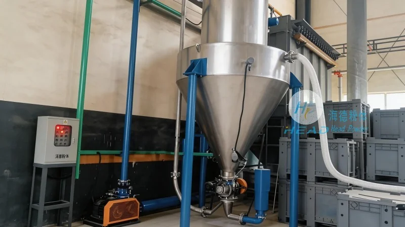 Singapur Ultra İnce Silikon Tozu Kapalı Gaz Taşıma Projesi