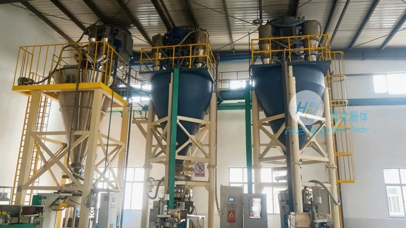 Singapur Lityum Pilleri Mineraller Tozu Mühürlü Pnömatik Taşıma Projesi