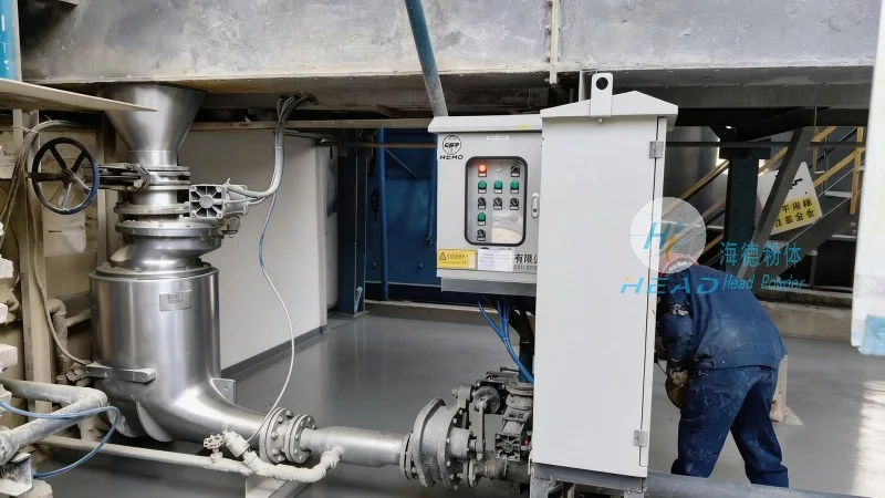 PTFE Tozu Pnömatik Taşıma Sistemi