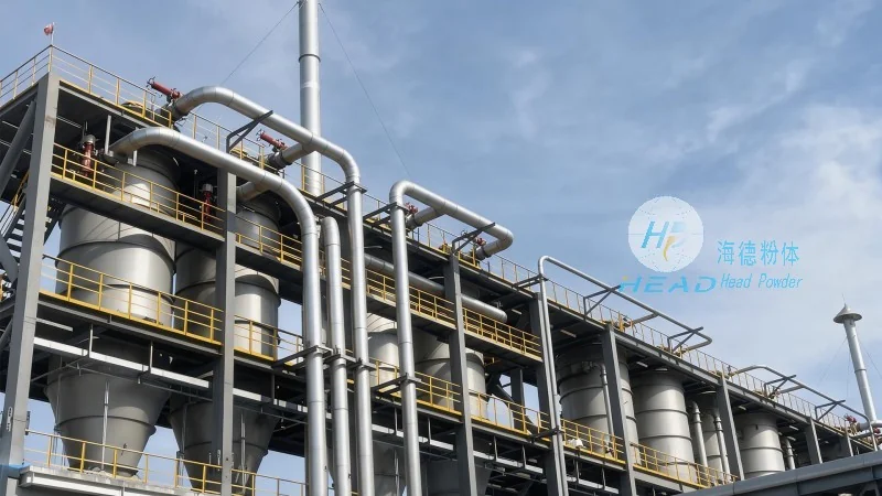 Laoz Savannakhet Lityum Pilleri Ham Malzemeleri İçin Otomatik pnömatik Taşıma Projesi