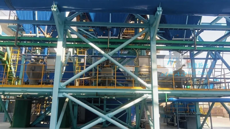 Brezilya Recife Lityum Pilleri Katot Tozu Mühürlenmiş Pnömatik Taşıma Projesi