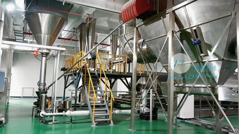 Fas Tanger Lityum Pillerin Inorganik Tuz Tozu pnömatik Taşıma Projesi
