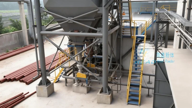 Paraguay Encarnación Lityum Piller Dolgu Tozu Pnömatik Taşıma Vaka Çalışması