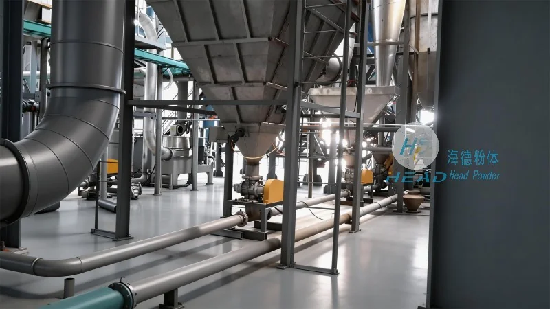Kolombiya’nın Manizales şehrinde gıda katkı maddeleri için temiz pnömatik taşıma kutusu
